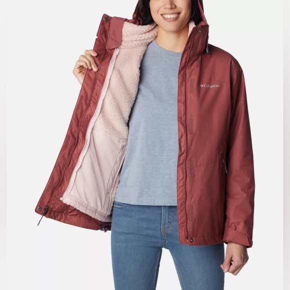 Columbia 3 in 1 Fleece Interchange Jacket - Picture 1 of 8